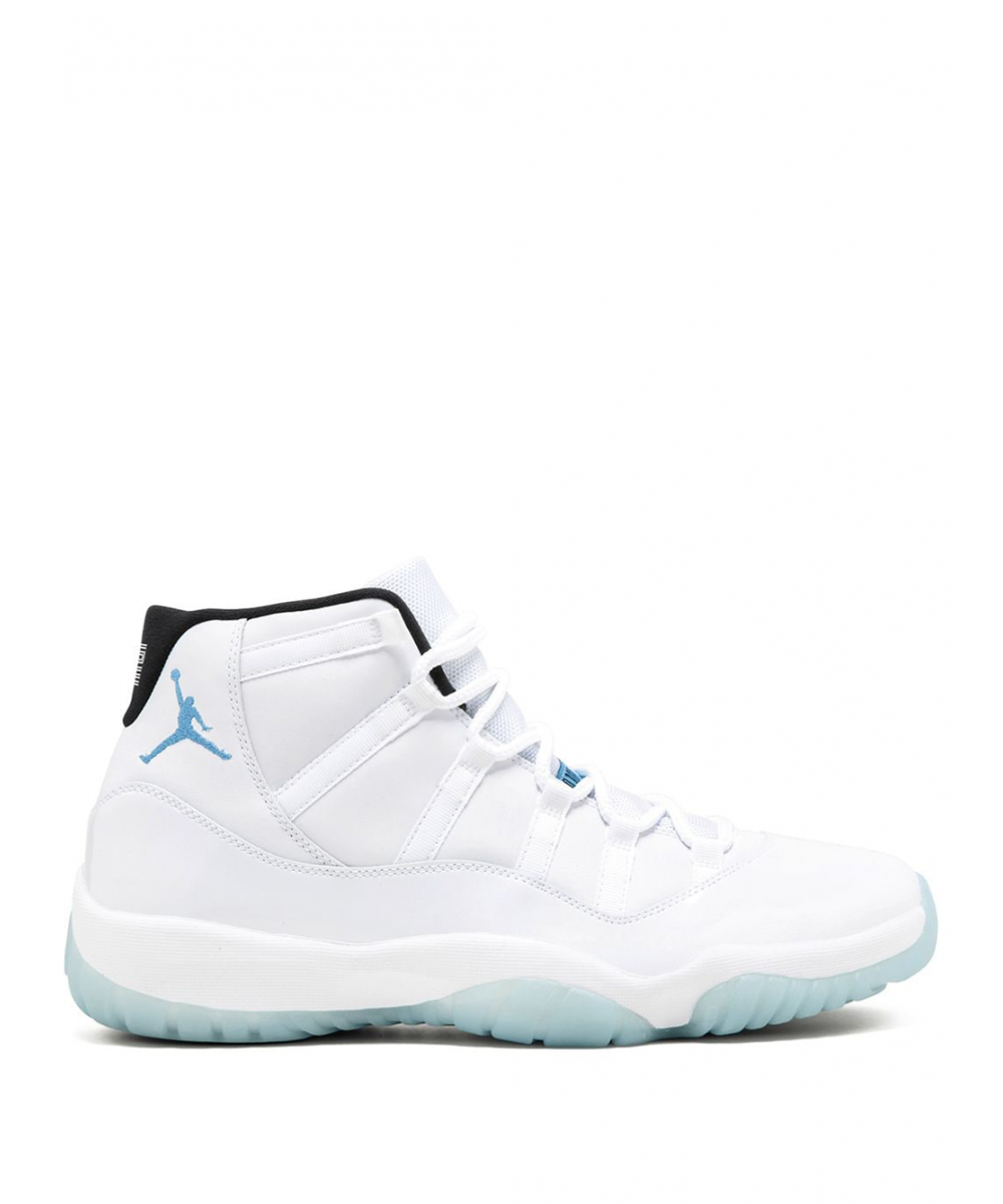 Air Jordan 11 Retro calfskin high-top sneakers