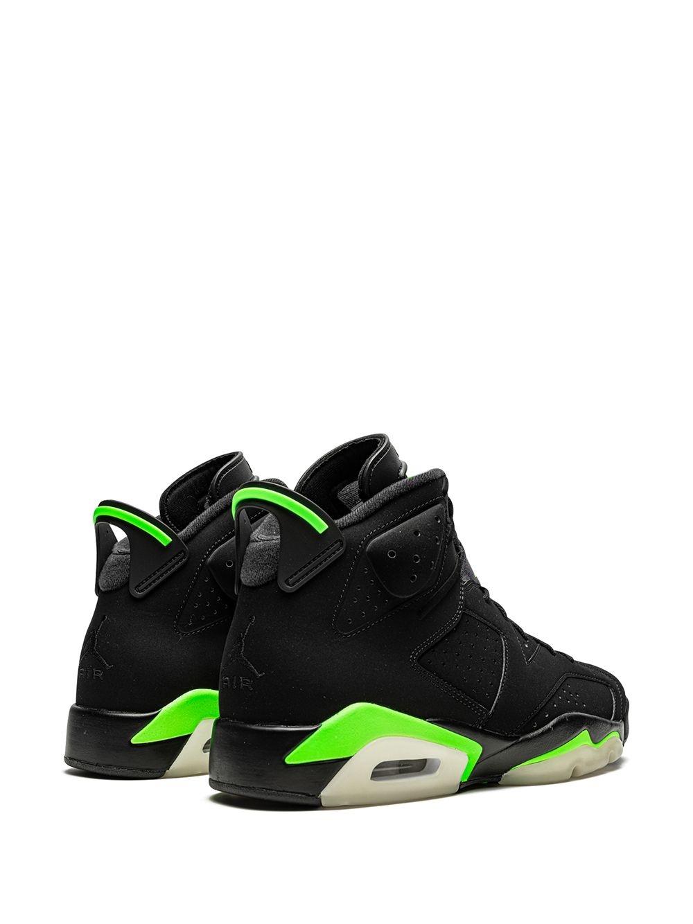 Air Jordan 6 Retro sneakers Black&green