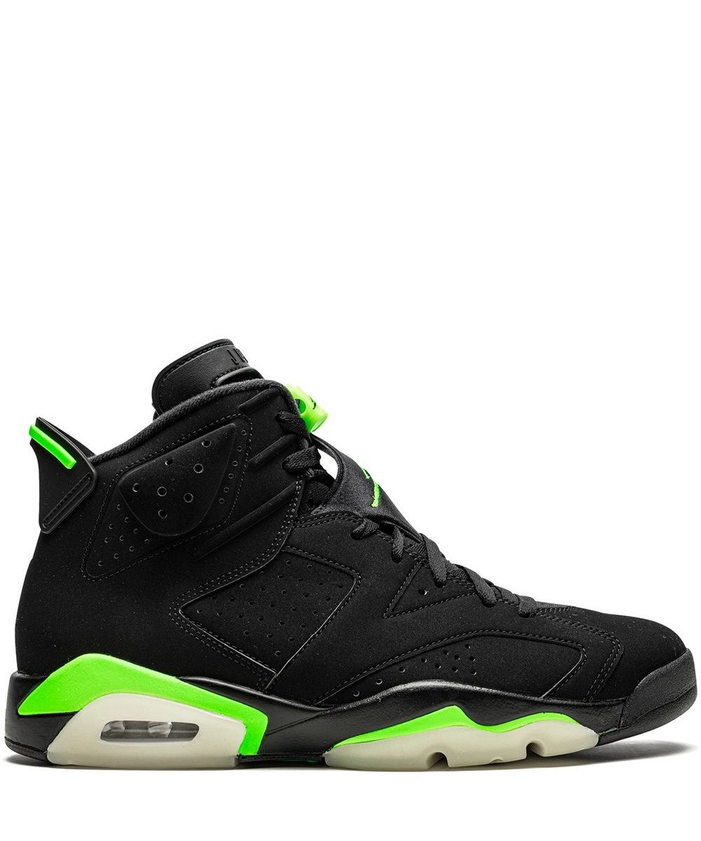 Air Jordan 6 Retro sneakers Black&green