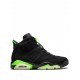 Air Jordan 6 Retro sneakers Black&green