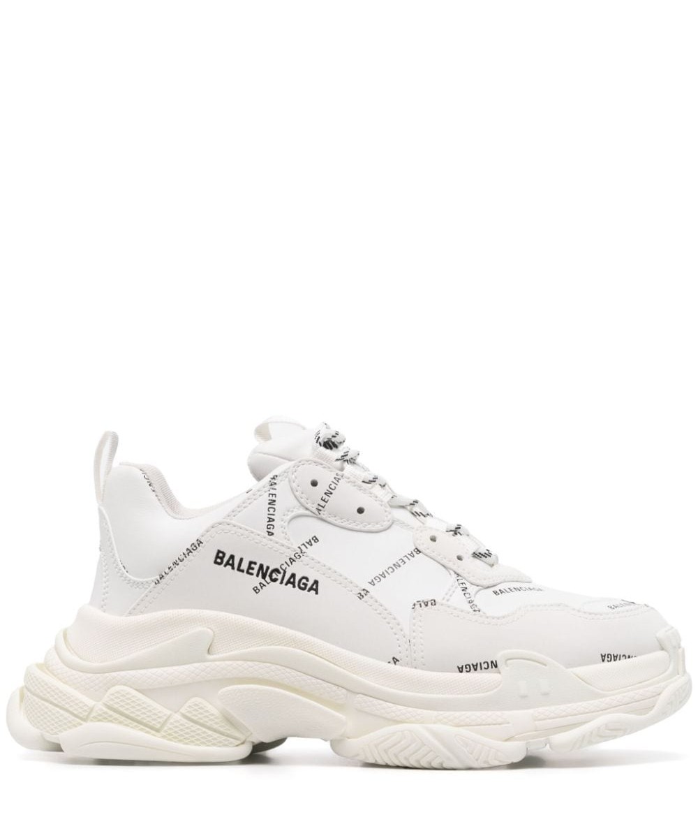 Balenciaga Triple S black/white cortex 