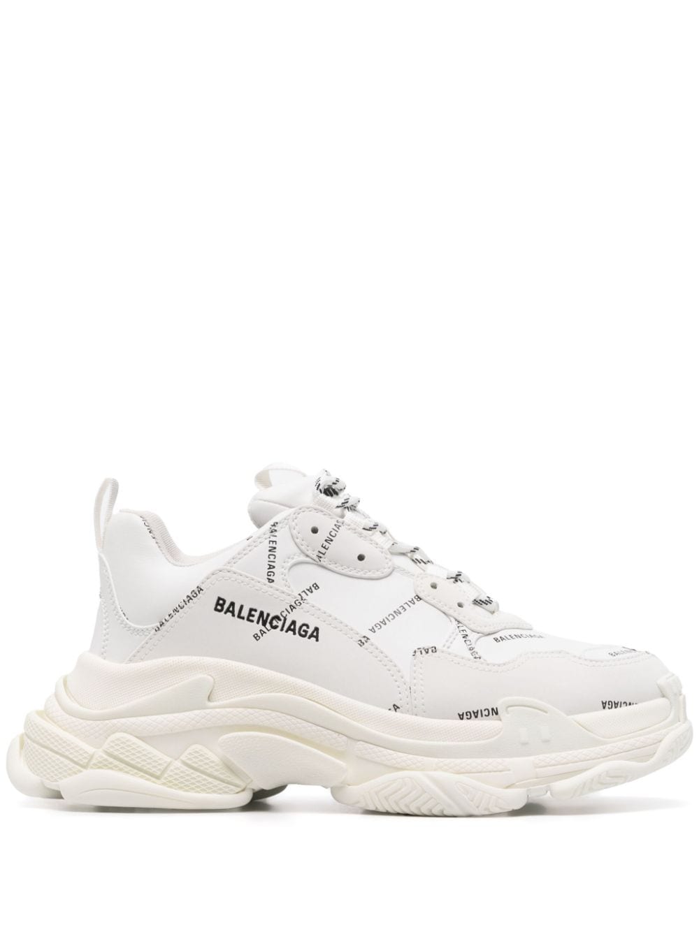 Balenciaga Triple S black/white cortex 