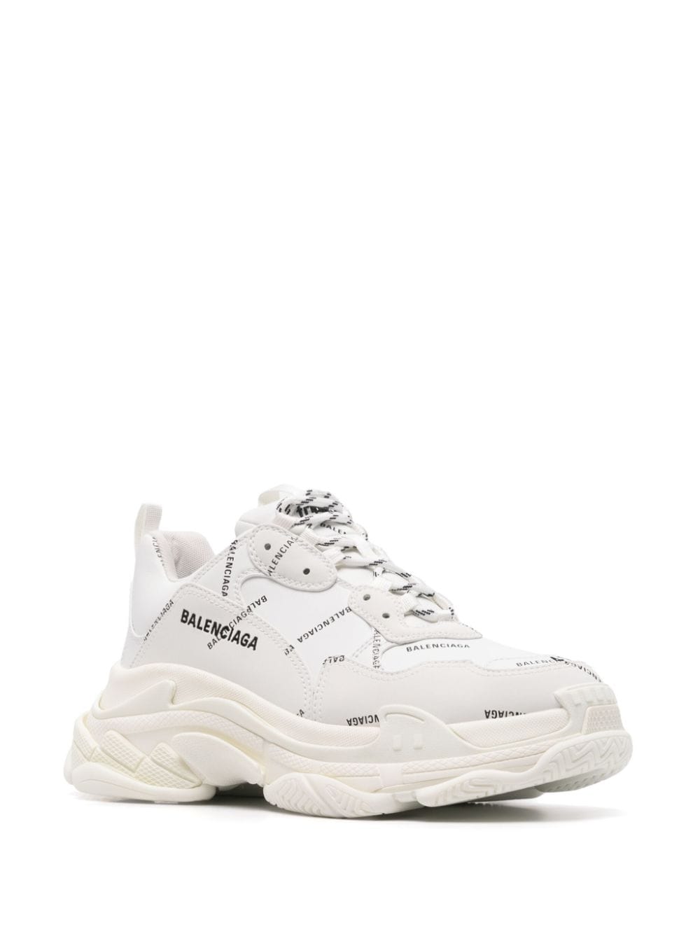 Balenciaga Triple S black/white cortex 