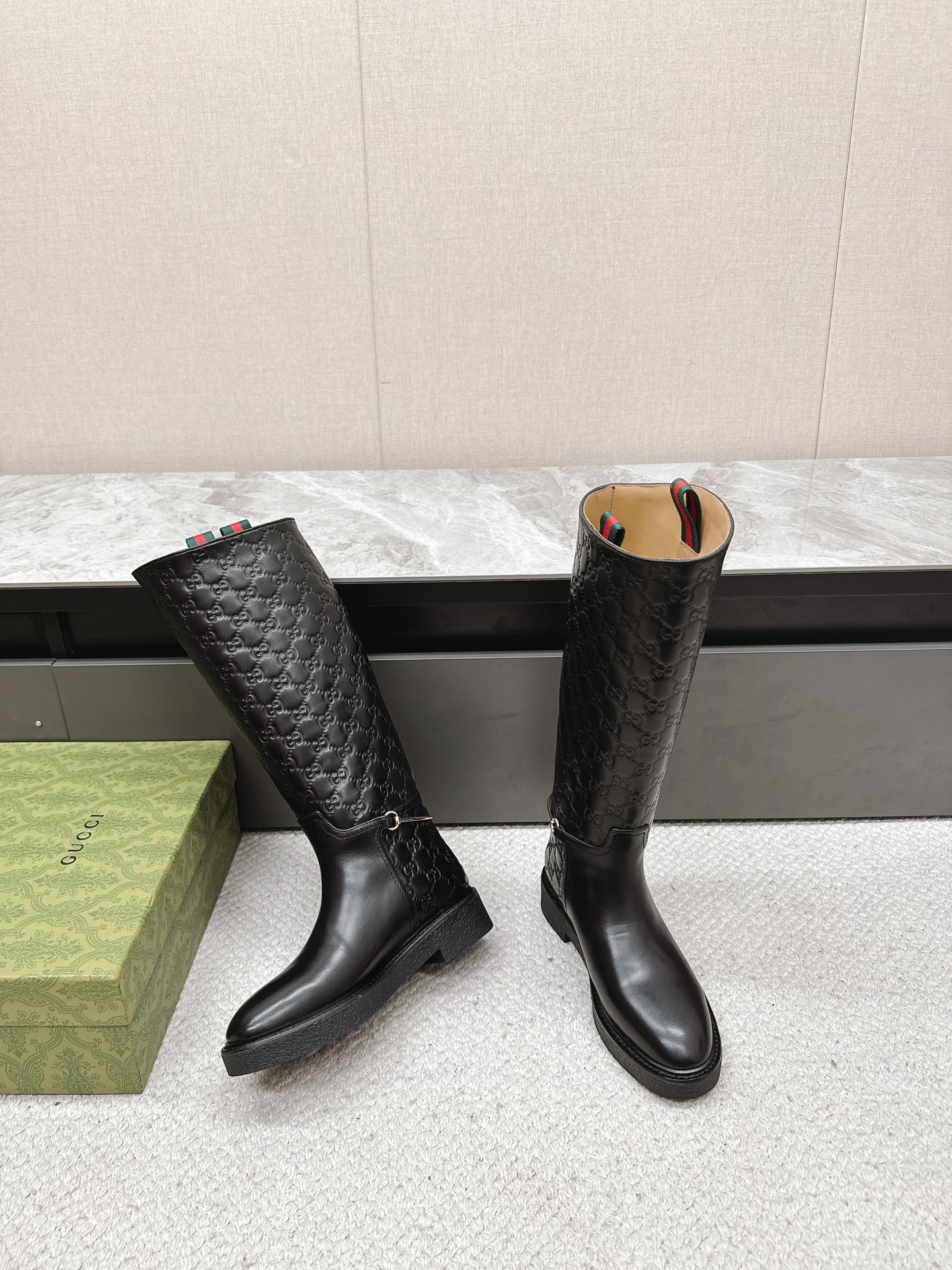 GUCCi equestrian boots 002