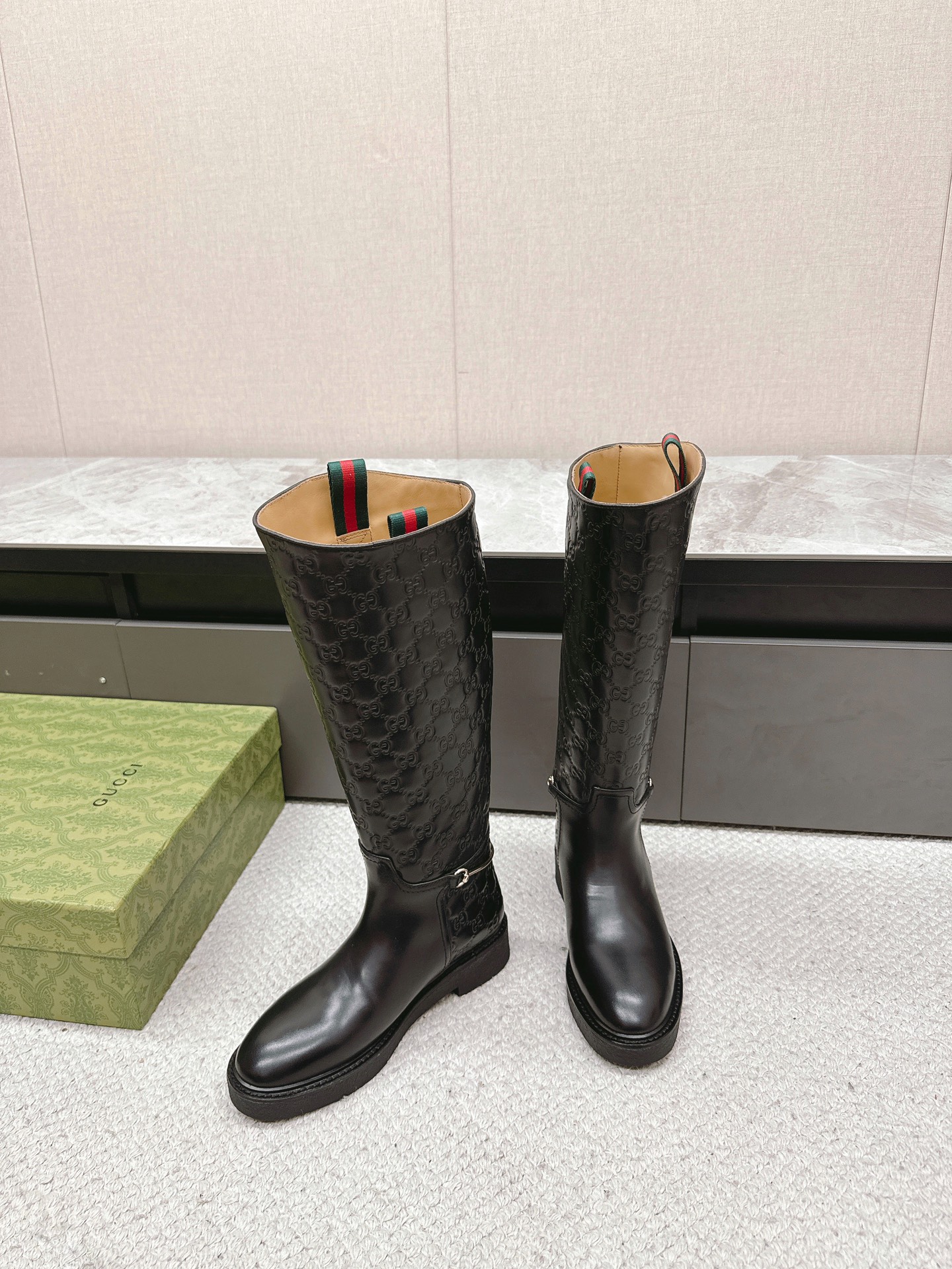 GUCCi equestrian boots 002