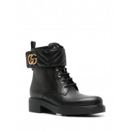 Gucci Double G Logo and Ankle Boots 001