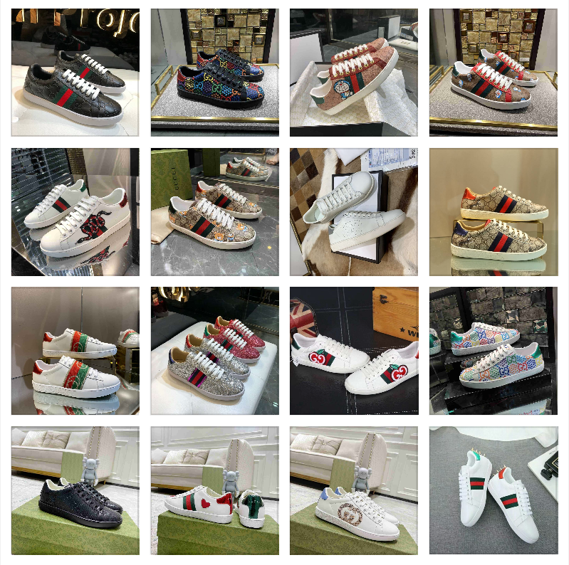 Gucci  Ace sneaker with embroidery 001