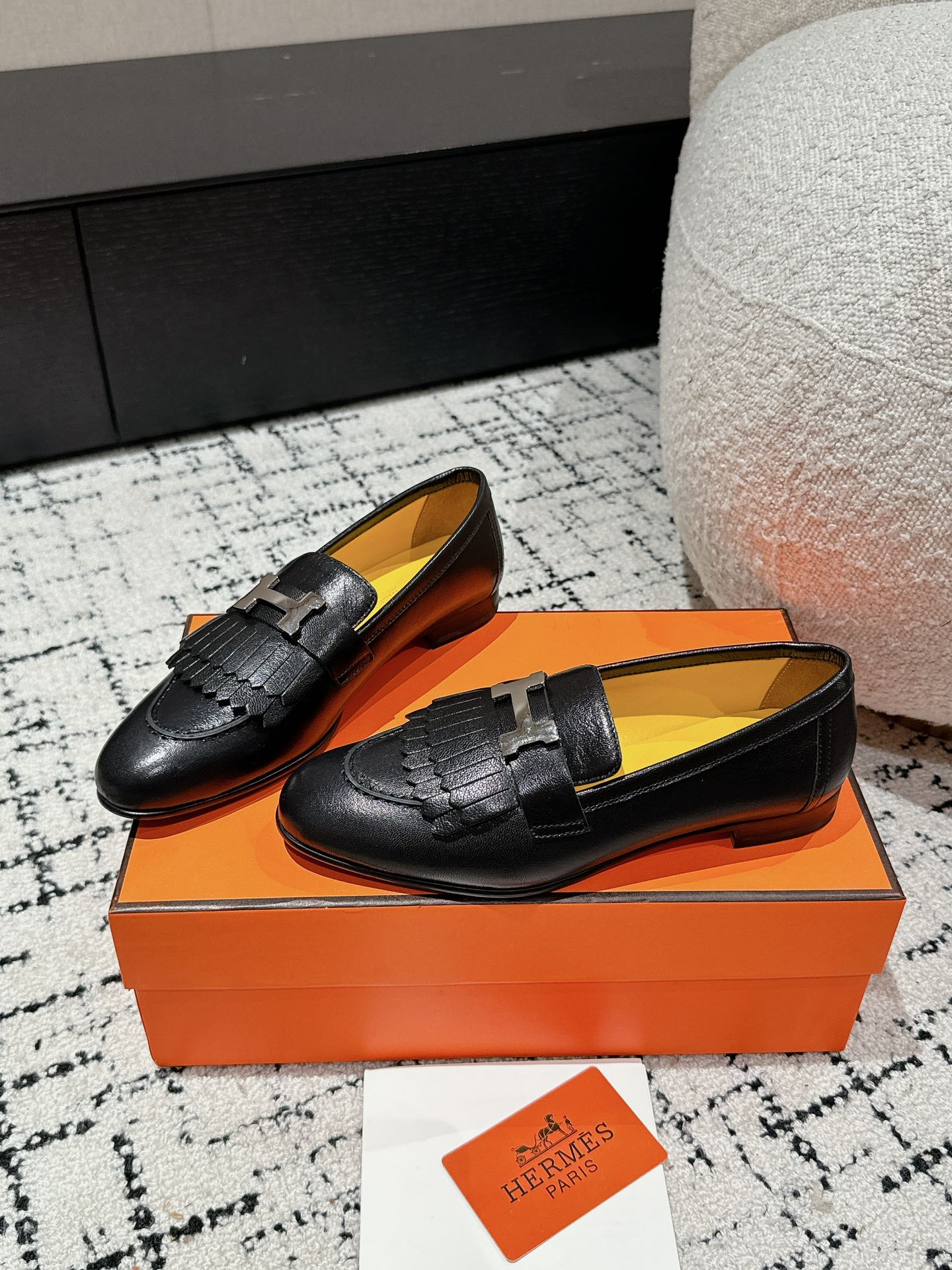 Hermès Causal Loafers Shoes 001