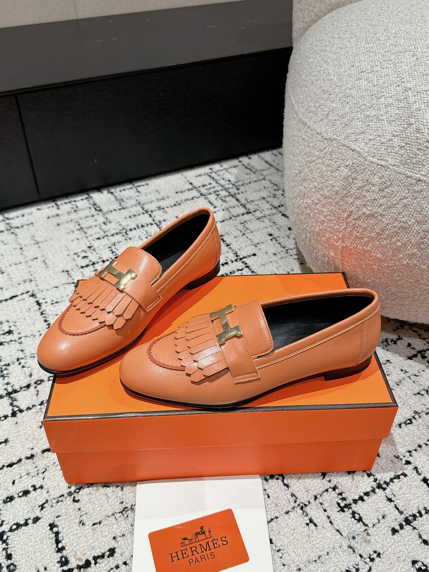 Hermès Causal Loafers Shoes 001