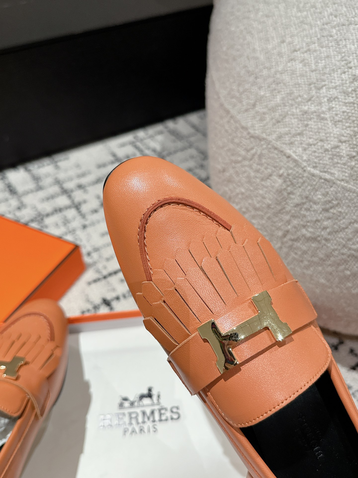 Hermès Causal Loafers Shoes 001