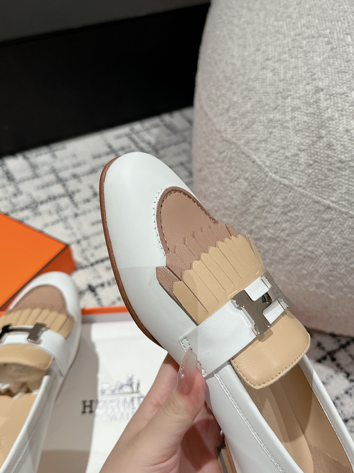 Hermès Causal Loafers Shoes 002