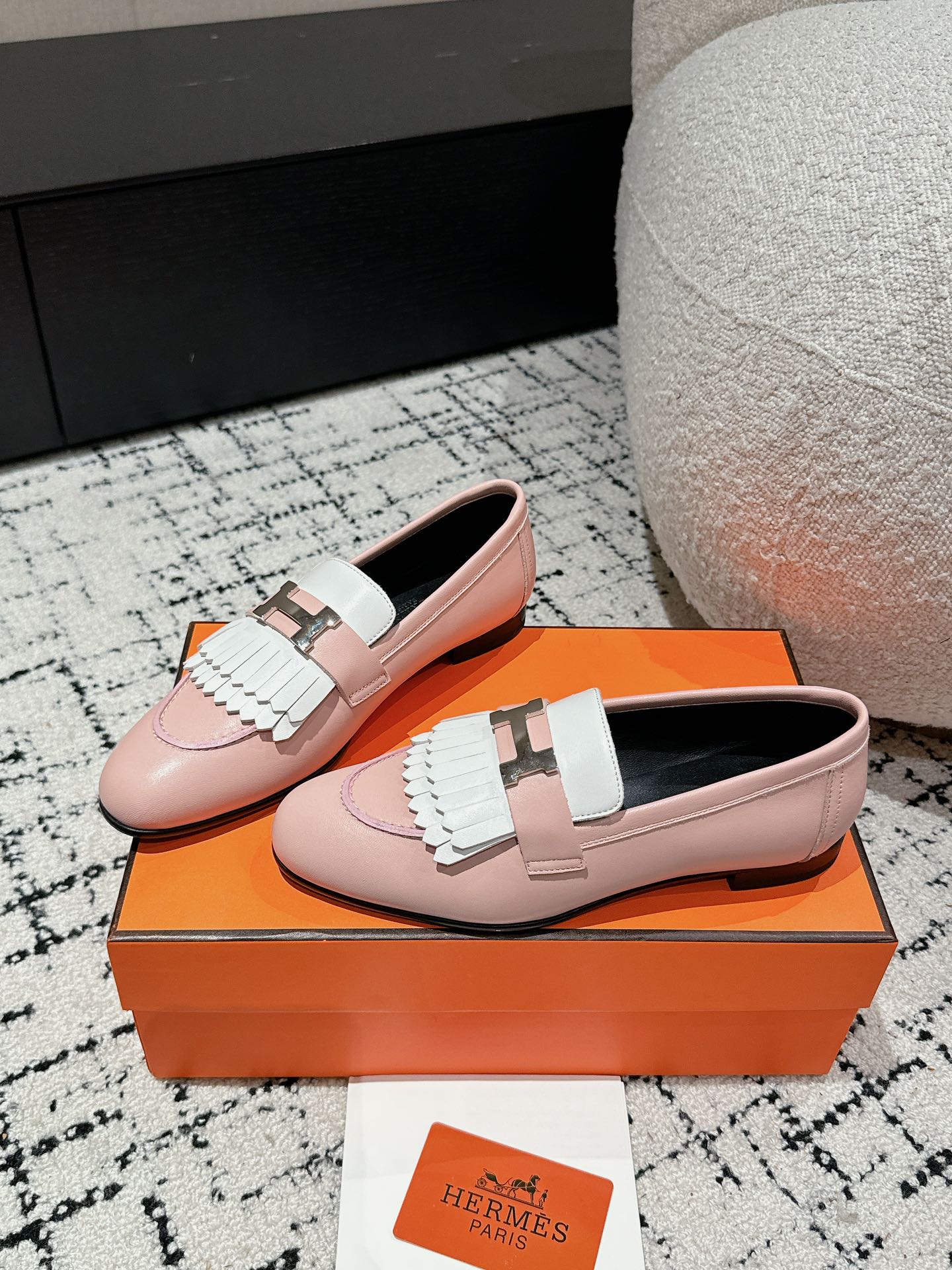 Hermès Causal Loafers Shoes 002