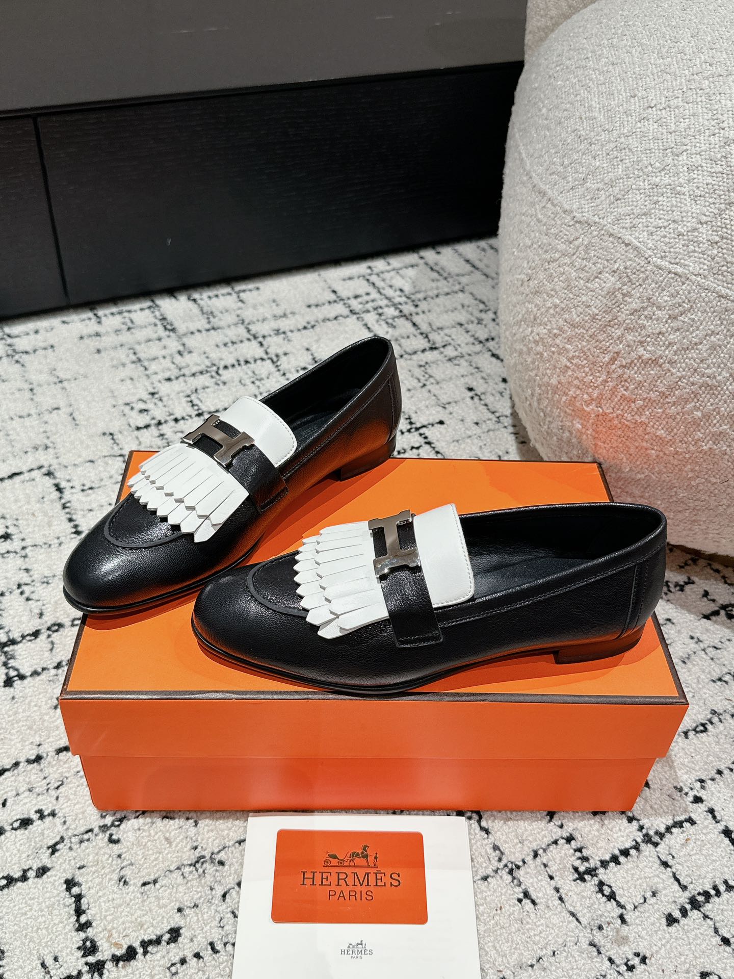 Hermès Causal Loafers Shoes 002