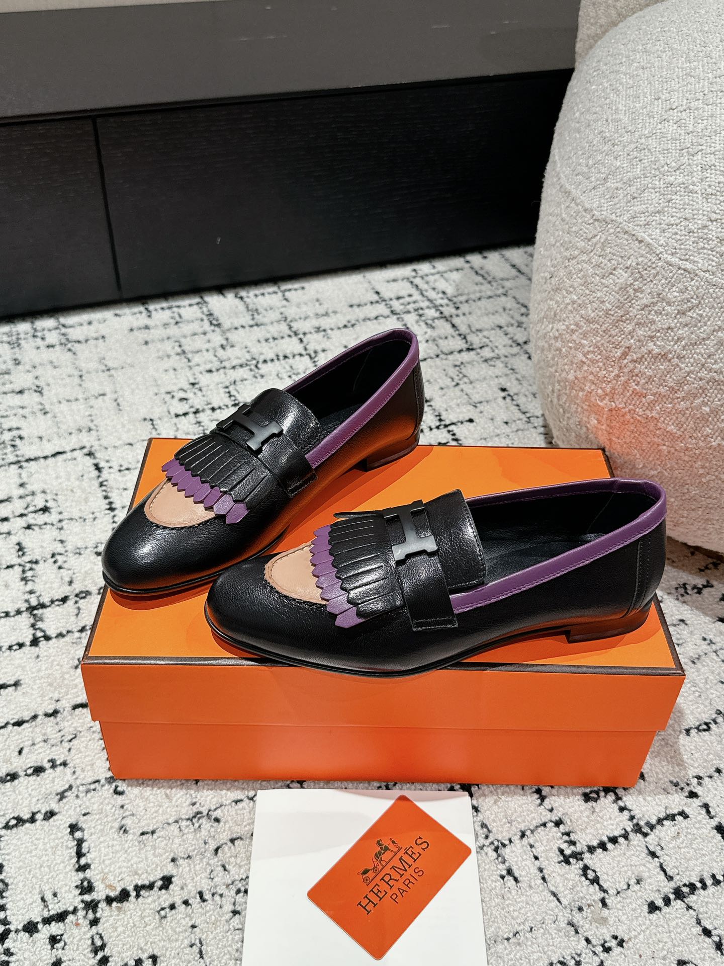 Hermès Causal Loafers Shoes 002