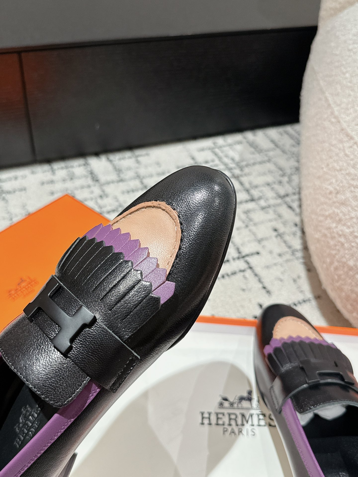 Hermès Causal Loafers Shoes 002