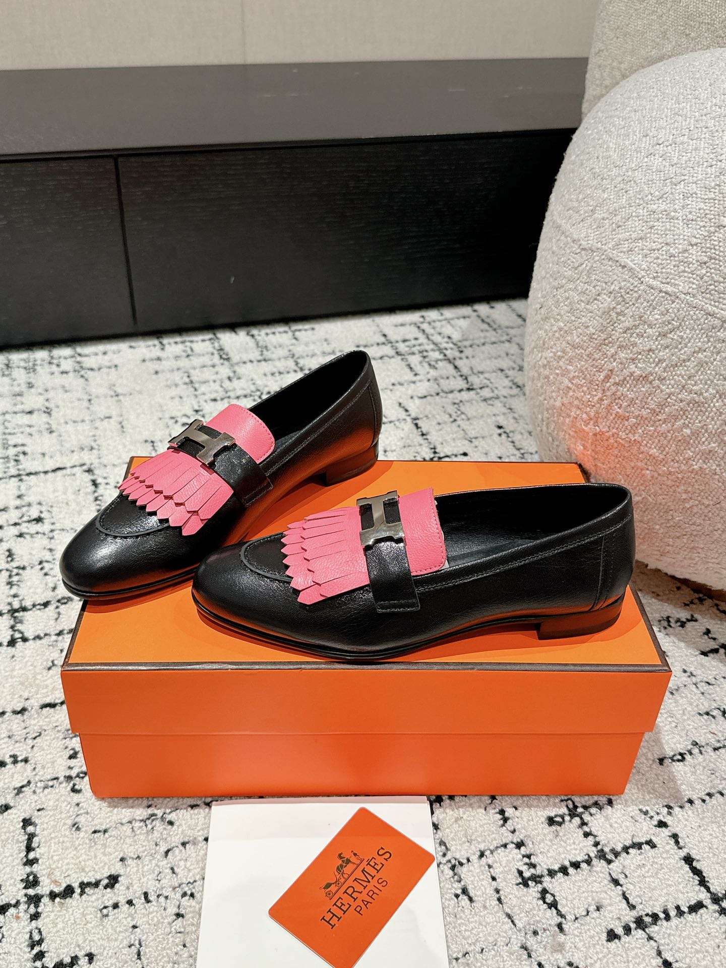 Hermès Causal Loafers Shoes 002