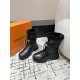 Louis Vuitton 24 Ruby Flat Ankle Boot 003