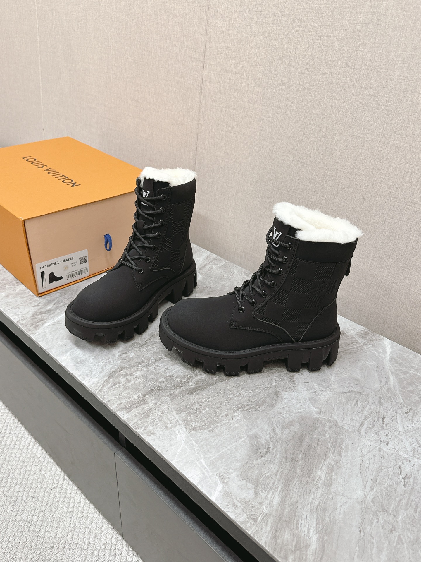 Louis Vuitton Checker Ranger Boot 001