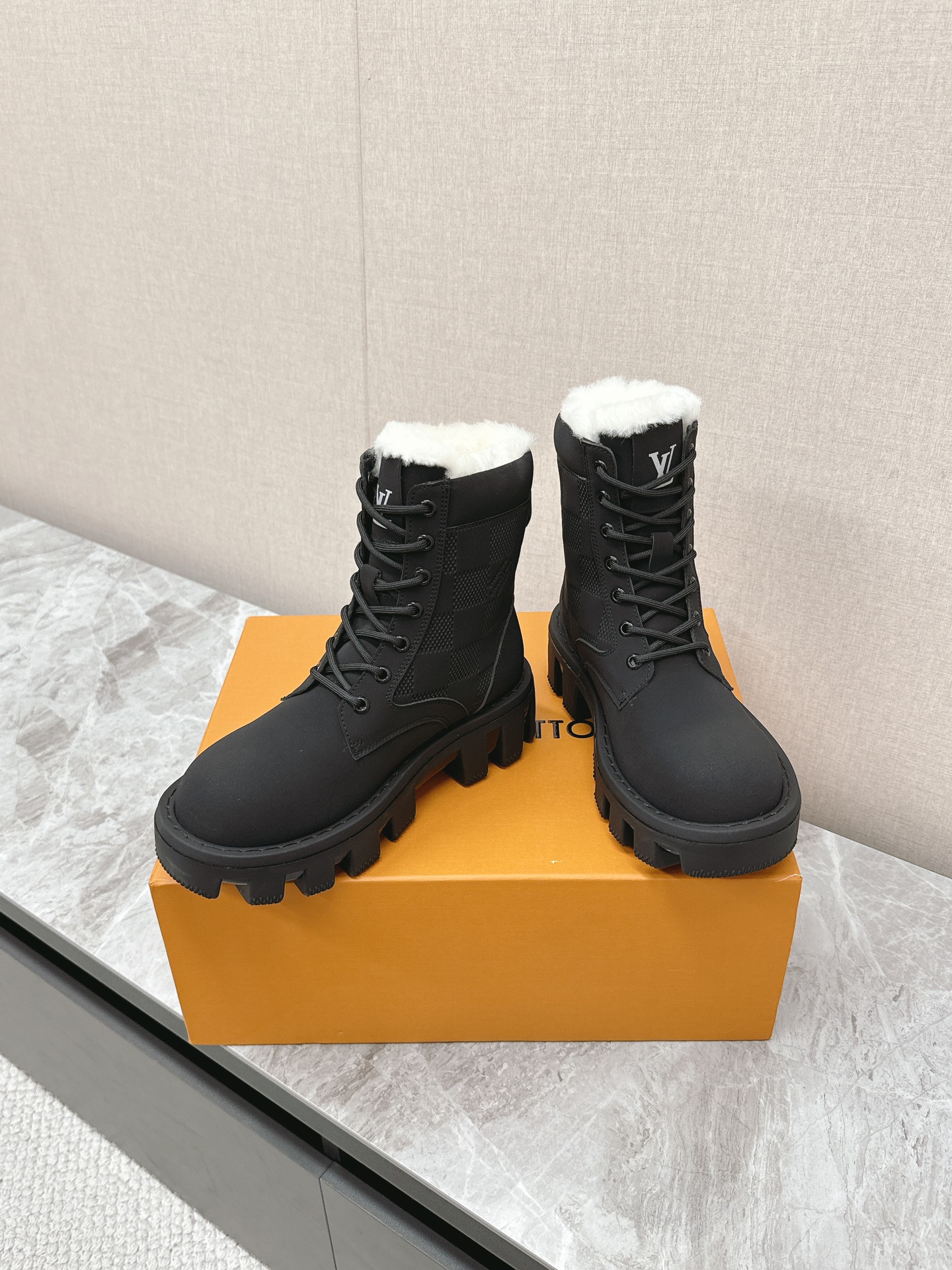 Louis Vuitton Checker Ranger Boot 001