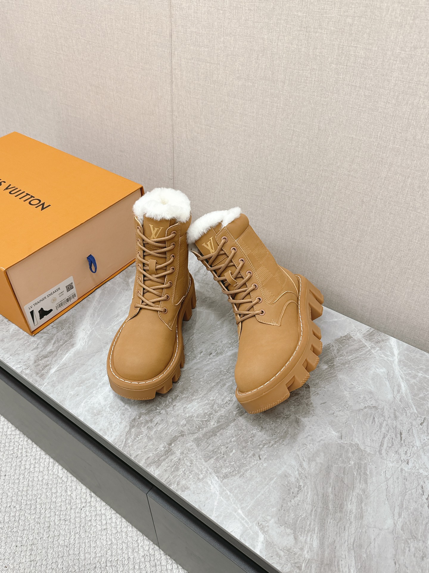 Louis Vuitton Checker Ranger Boots 002