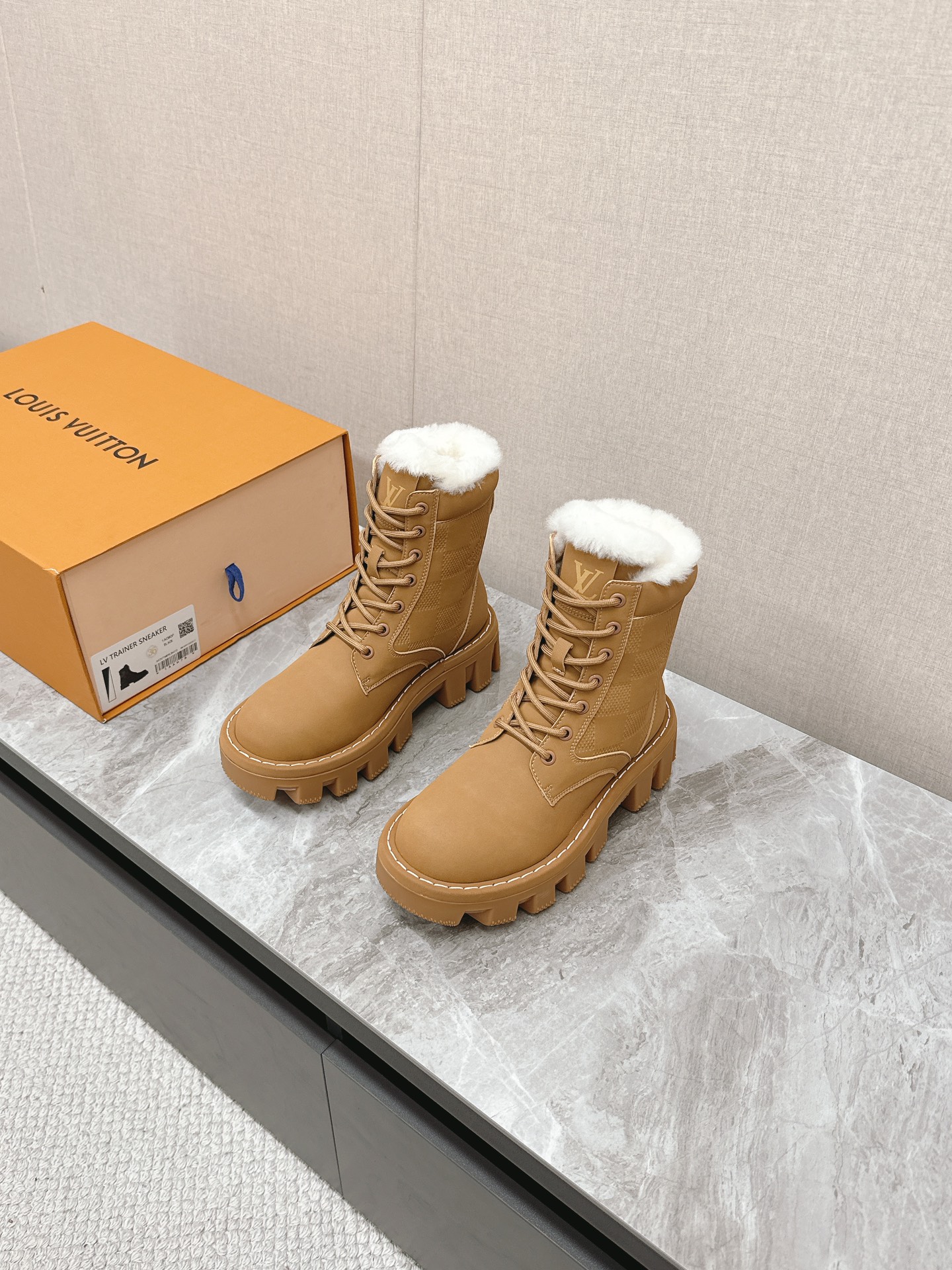 Louis Vuitton Checker Ranger Boots 002