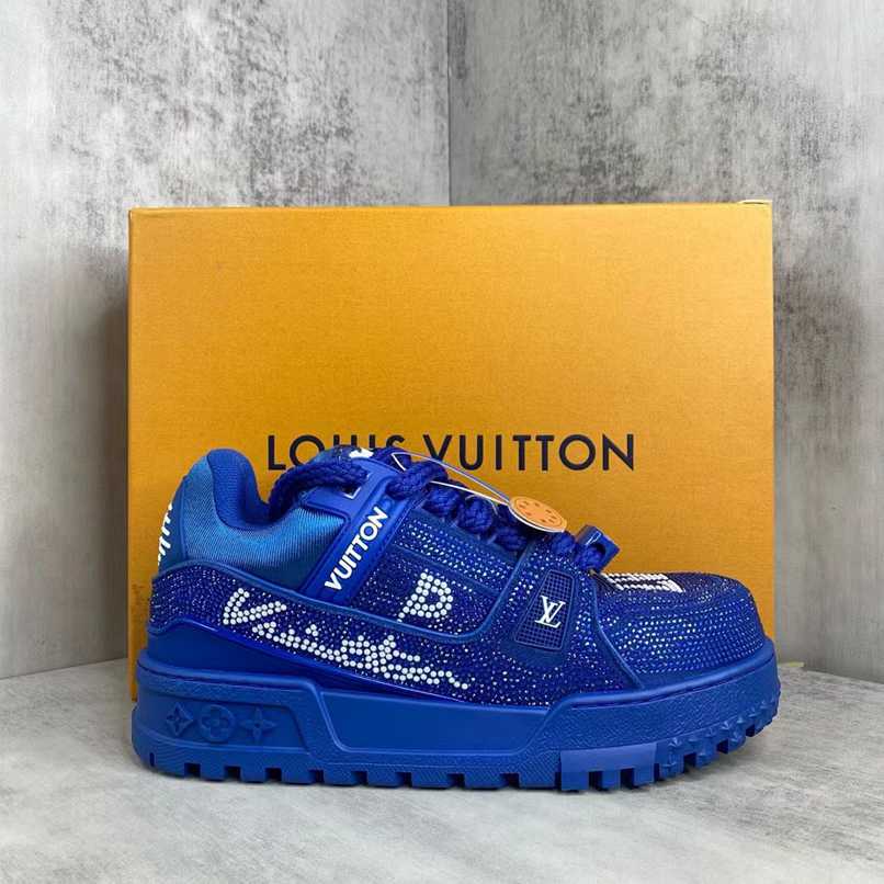 Louis Vuitton x Pharrell Williams LV Trainer Maxi Swarovski 001